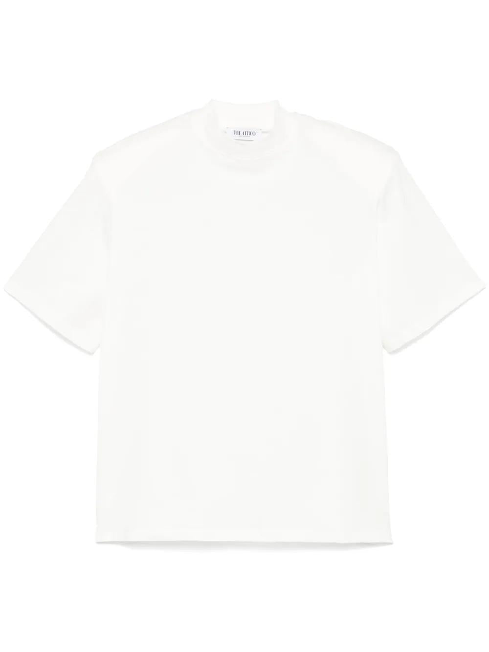 The Attico White Join Us Upstairs Plain T-shirt - Brand New IT 38/S-M