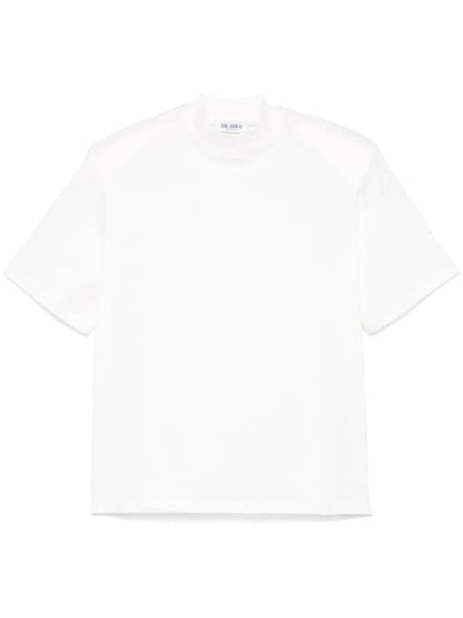 The Attico White Join Us Upstairs Plain T-shirt - Brand New IT 38/S-M