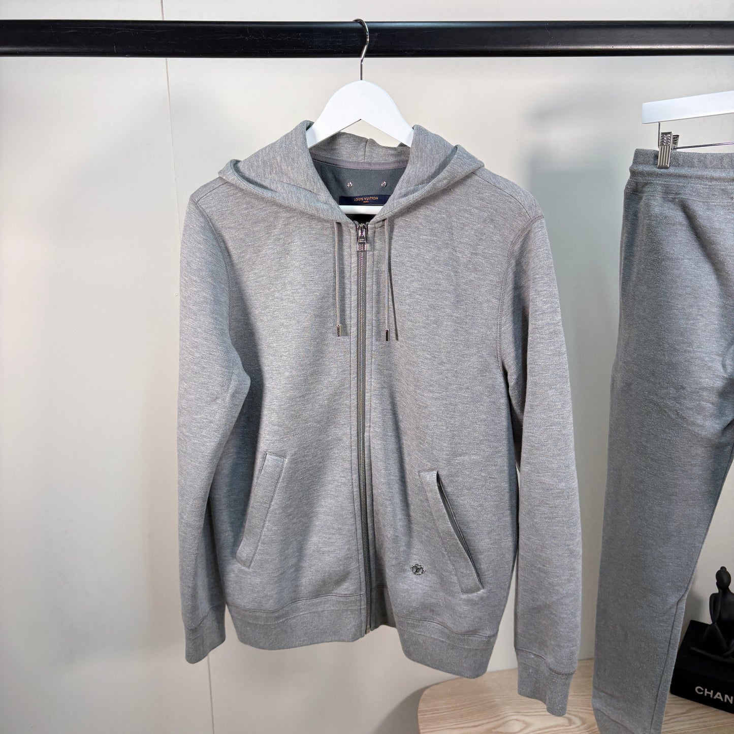Louis Vuitton Grey Zip Up Tracksuit – UK Small
