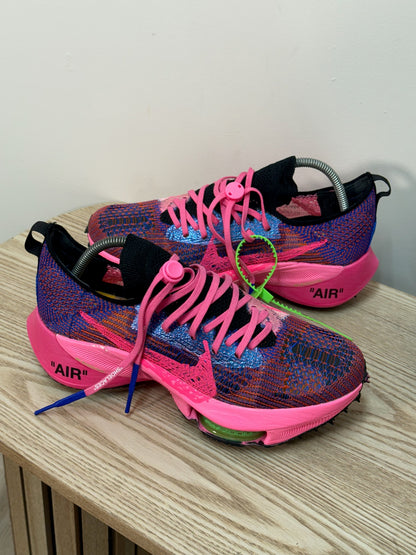 Nike X Off-White "air Zoom Tempo Next% X Off-white Pink Glow" - 8.5uk