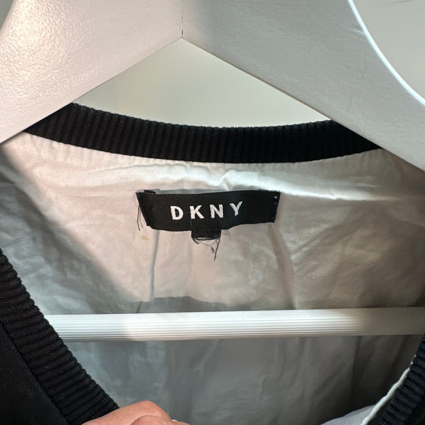 Kids DKNY Black Jumper Shirt – Age 10