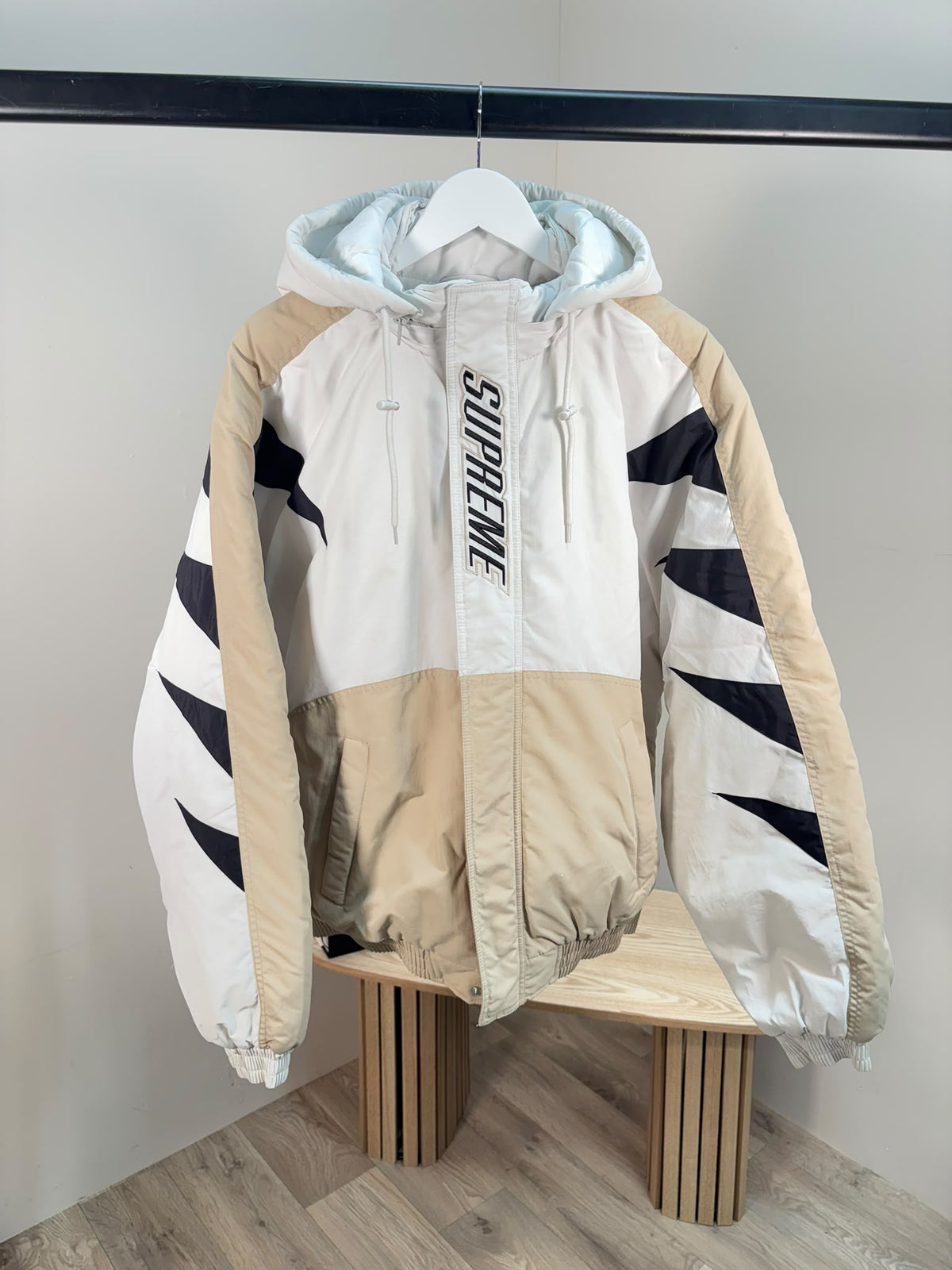 Supreme wildcat sideline puffer jacket  - Large