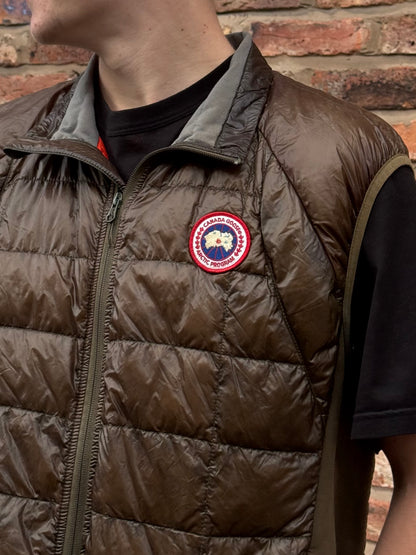Canada Goose Khaki Padded HyBridge Lite Vest Gillet - XL