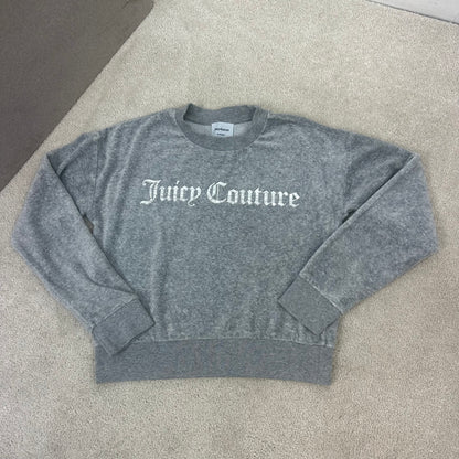 Kids Juicy Couture Grey Logo Jumper  (Age 10/11)