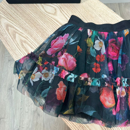 Kids Ted Baker Black Floral Skirt – Age 7