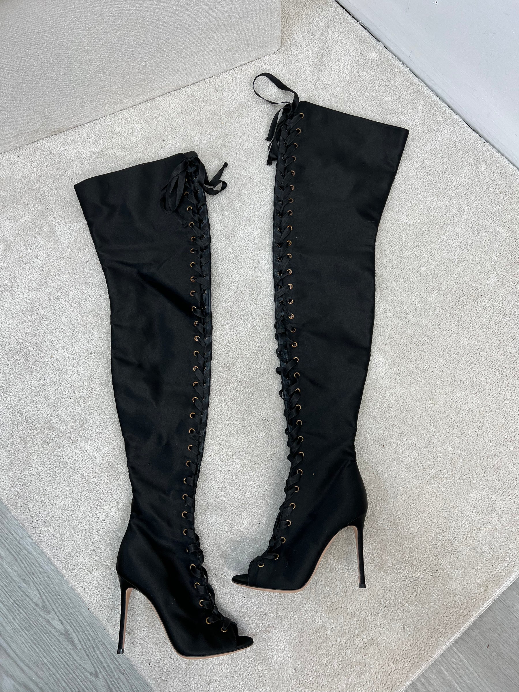 Gianvito rossi over the knee boots on sale