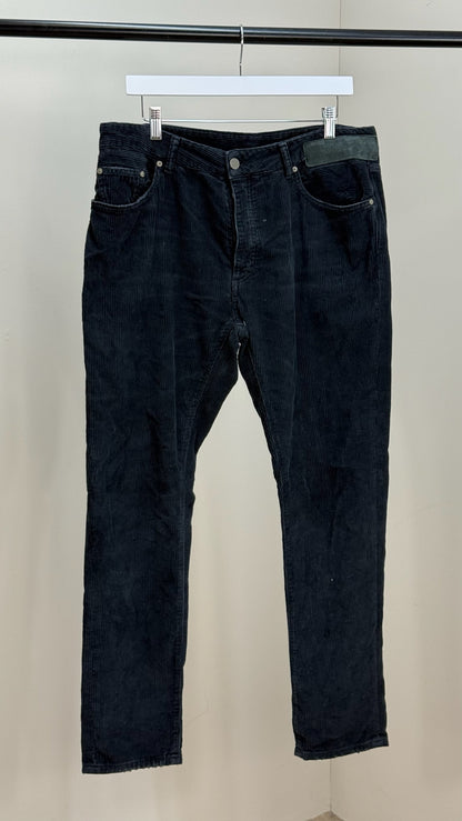 Palm Angel Black ribbed logo jeans Excellent - 34