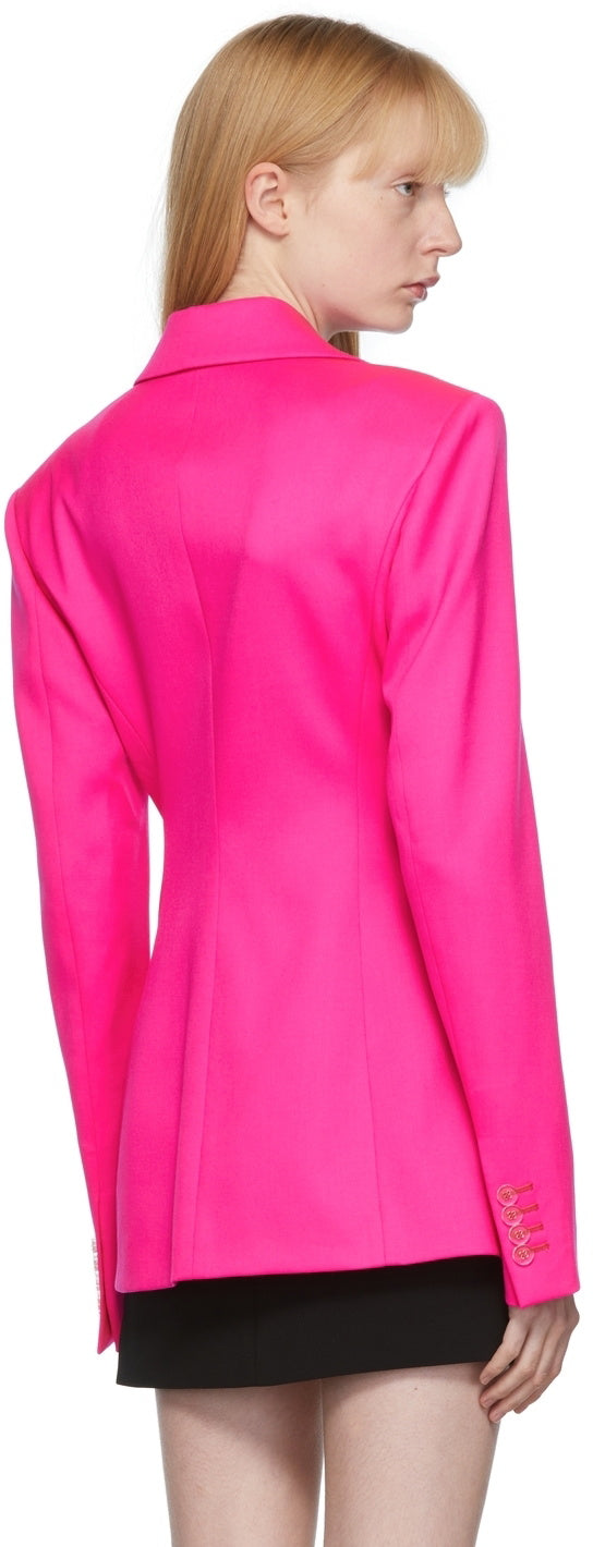 The Attico Pink Suit Jacket And Trouser Set – IT 40 8-10