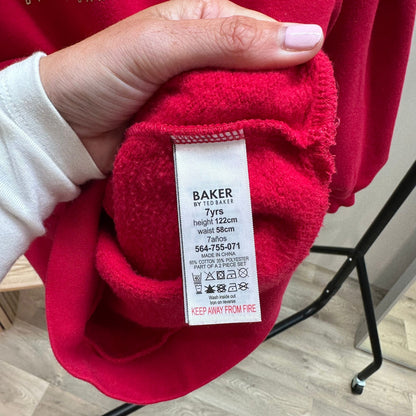 Kids Ted Baker Red Jumper – Age 7