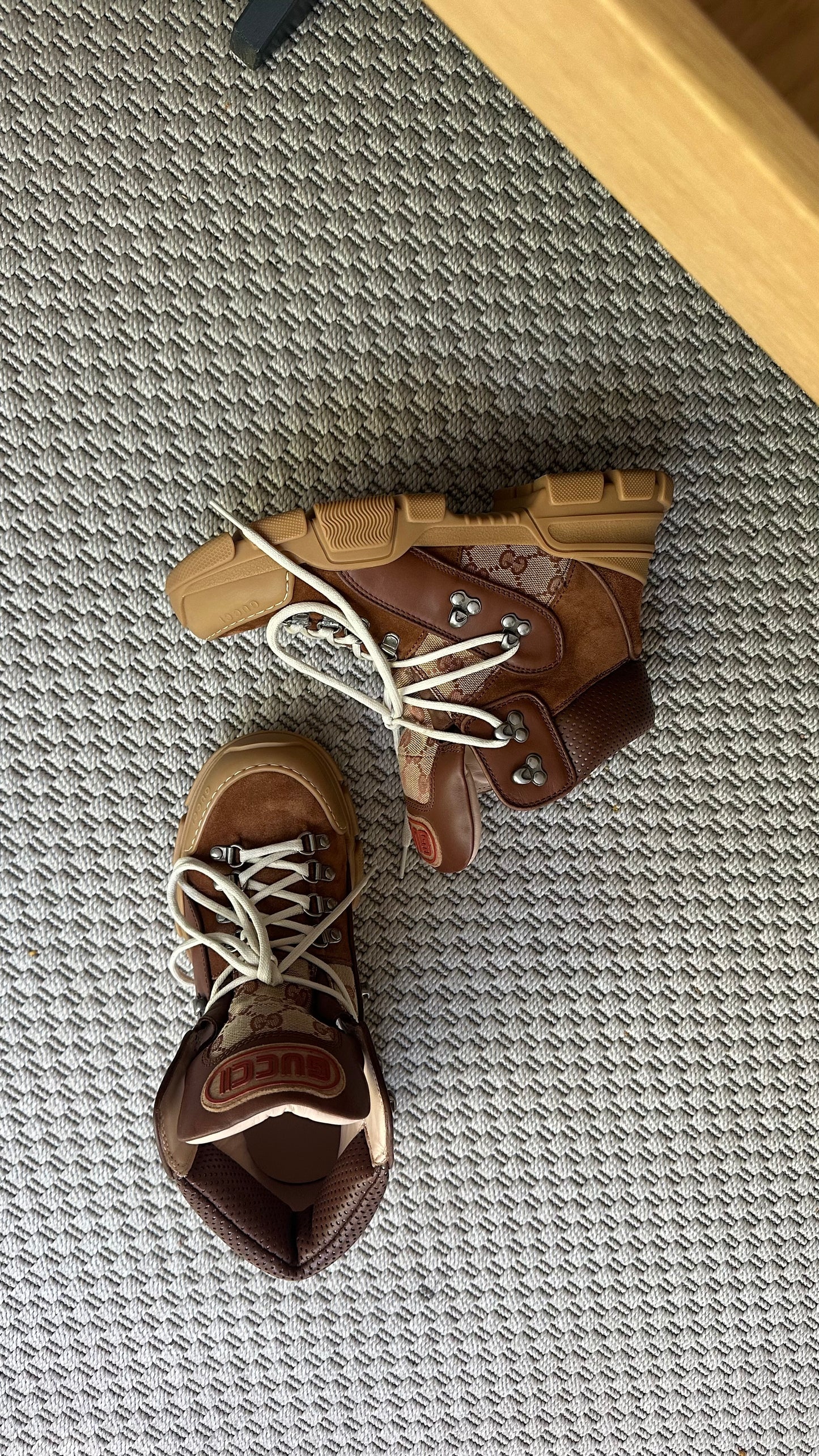 Gucci Flashtrek GG Sneaker boot, Brand New - 39/UK6