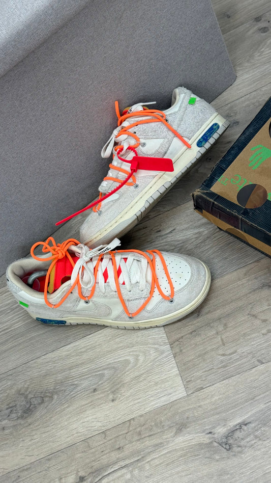Nike Dunk low Sail /Orange Trainers-UK9