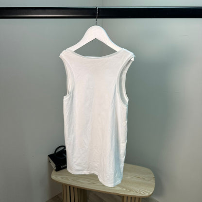Kids DKNY White Vest Top – Age 16