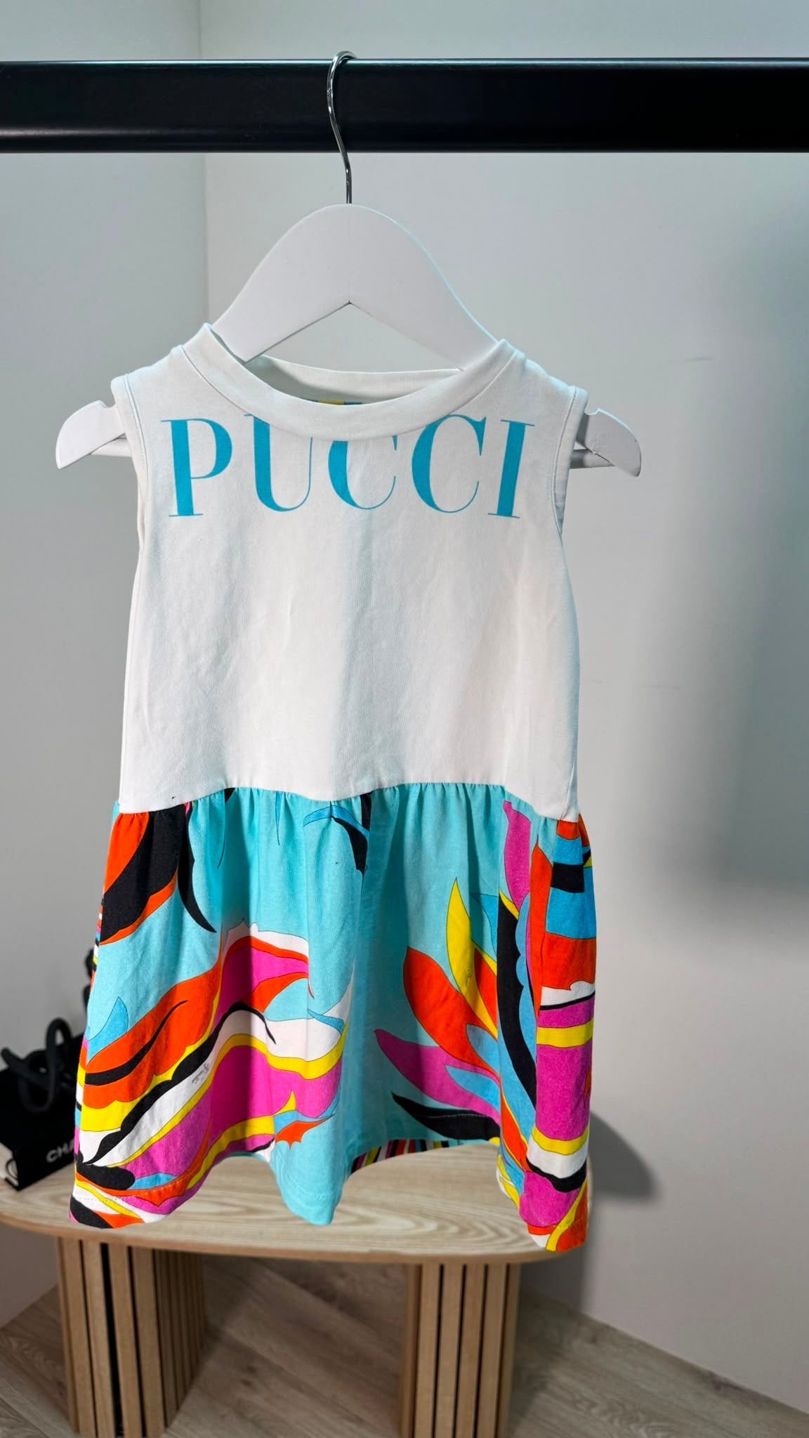Kids Emilio Pucci Logo Print Dress – Age 3