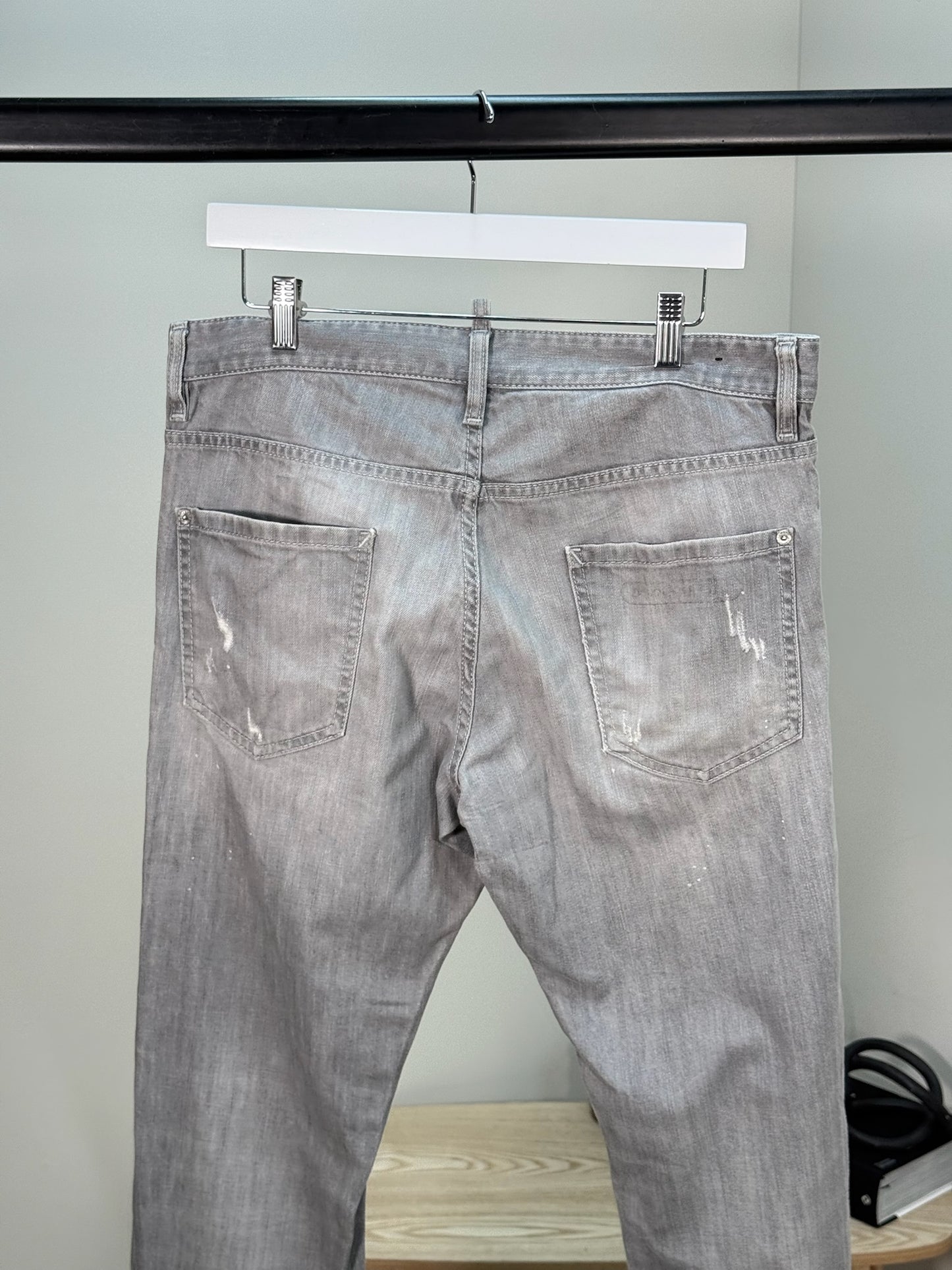 Dsquared2 Grey Jeans - Size 50