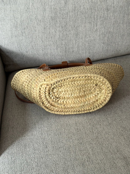 Jacquemus Le Panier Soli Logo Detailed Tote Bag