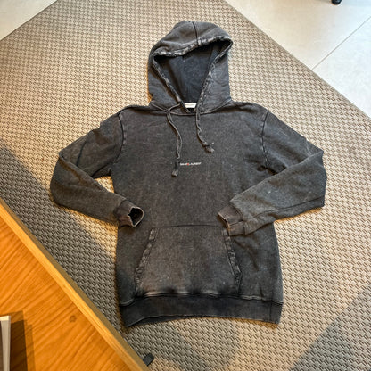 Saint Laurent Distressed logo Jumper - Small