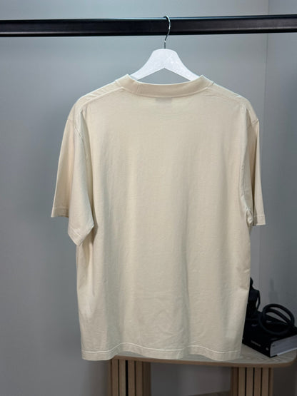 Jacqumus Men's Le Soleil Logo T-shirt In Neutrals - Large