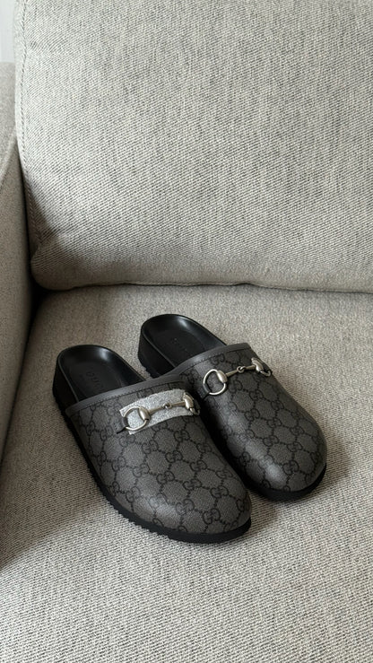 Gucci GG horsebite slider mule - Brand New UK 6.5