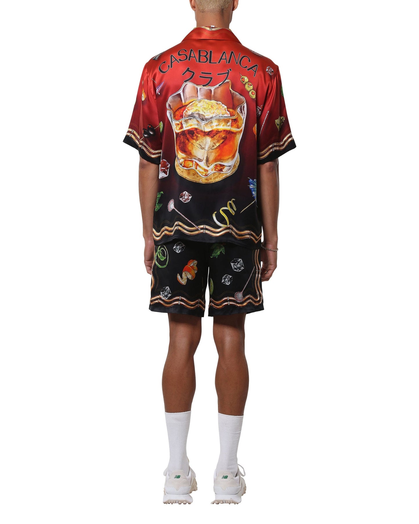 Casablanca Casa Club Sunset Silk Shirt - xl