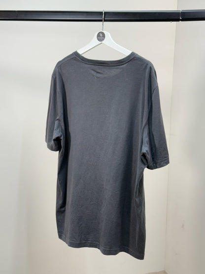 Louis Vuitton Grey Old School LV Logo T-Shirt - 4XL