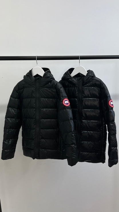 Canada Goose kids black puffer coat - Age 7/8