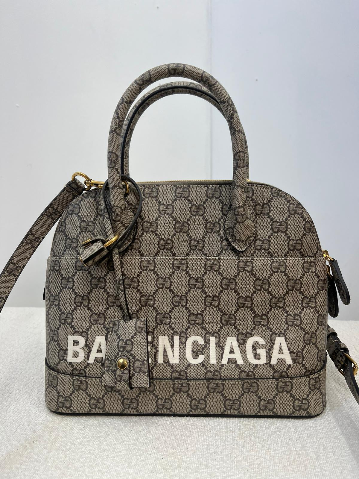 Balenciaga X Gucci GG Supreme The Hacker Project Bag