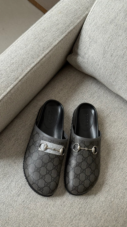 Gucci GG horsebite slider mule - Brand New UK 6.5