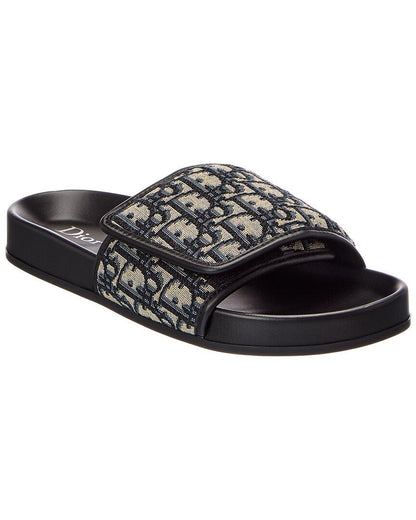 Dior Aqua Sandal – Beige and Black Dior Oblique Jacquard- Brand New UK 8