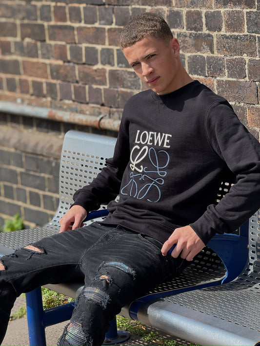 Loewe Black Logo Jumper- Medium