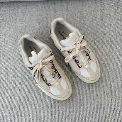 Jacquemus x Nike J Force 1 Low SP Cream Brown Trainers – UK 2.5 / EU 35.5