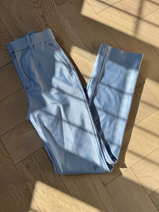 Alexander Wang Active Stretch Bodycon Pants In Blue – US 4