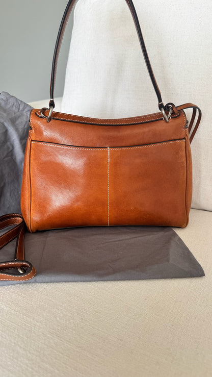 Balenciaga Rodeo Handbag Small in tan cowboy Vegetal tanned lambskin handbag , as new.