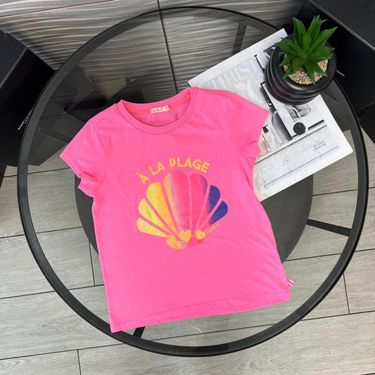 Kids BillieBlush Pink A LA Plage T-Shirt (Age 10)