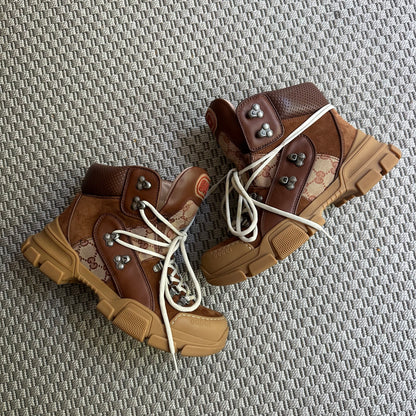 Gucci Flashtrek GG Sneaker boot, Brand New - 39/UK6