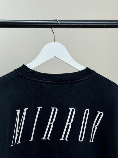 Off-White Black 'Mirror' Logo Jumper - XS oversize