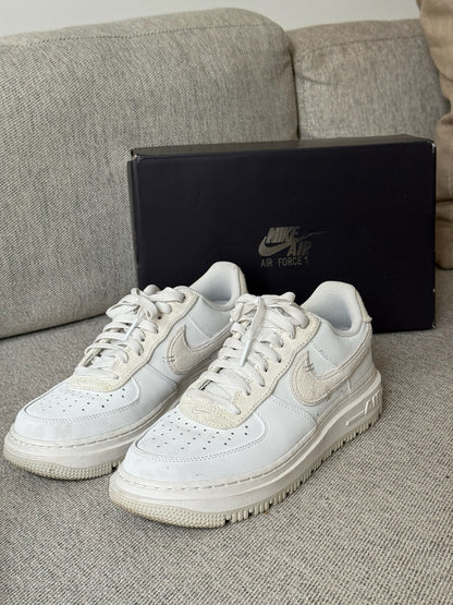 Nike Air Force 1 '07 Luxe Ghost White Trainers - UK 7.5