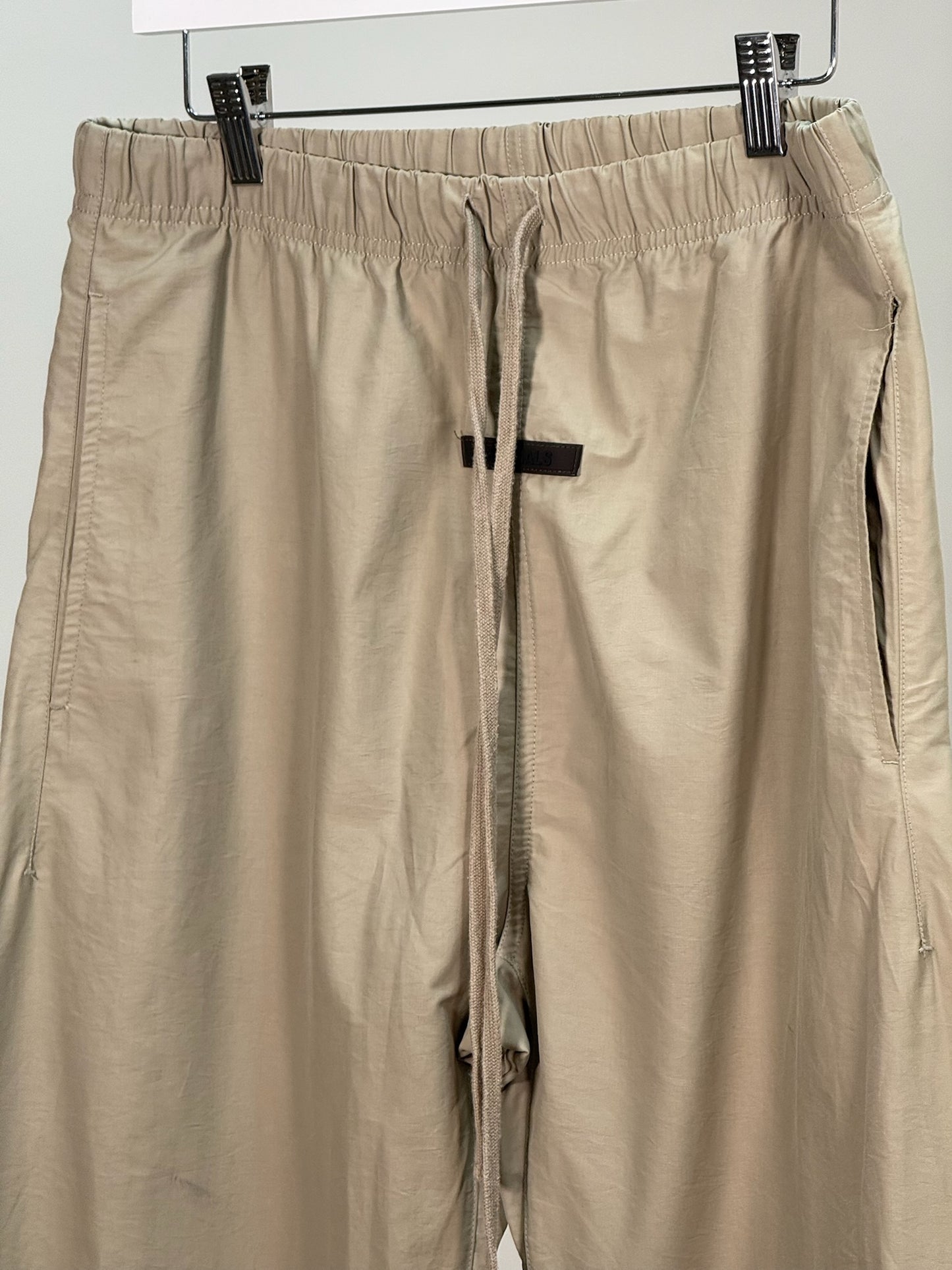 Essentials Beige Track Pants - Medium