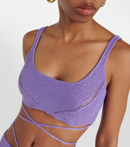 Bananhot Purple Holt Skirt & Bralette Set  -UK 8