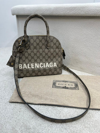 Balenciaga X Gucci GG Supreme The Hacker Project Bag