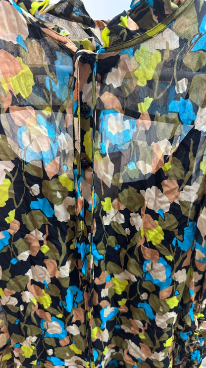 Ted Baker Floral Multicolour Print Dress, Brand New In Tags – UK 10