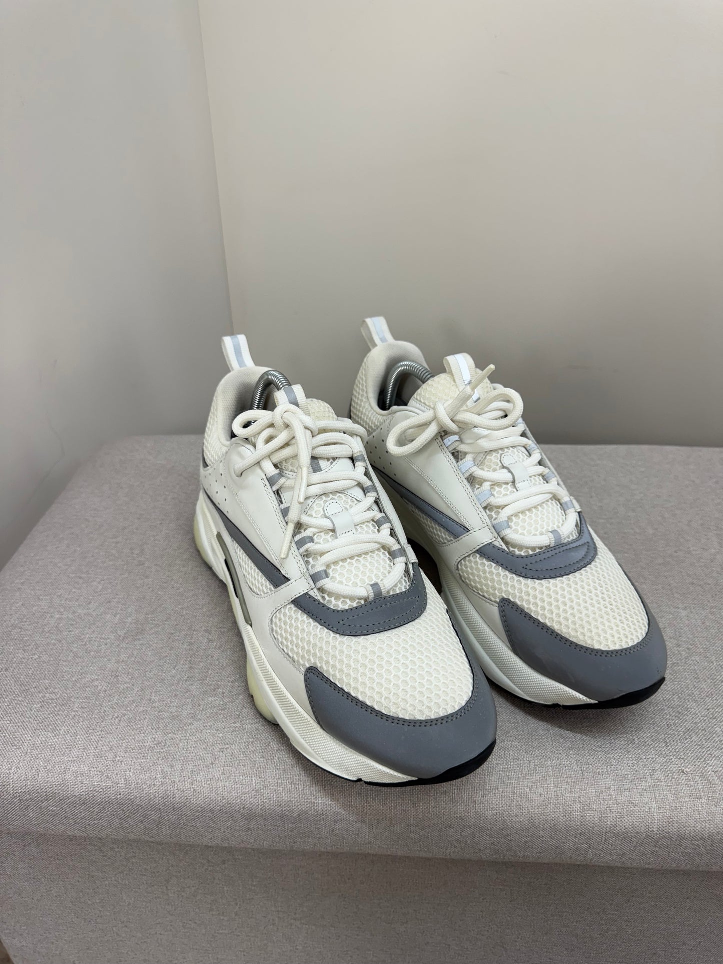 DIOR White B22 Trainers- UK 10