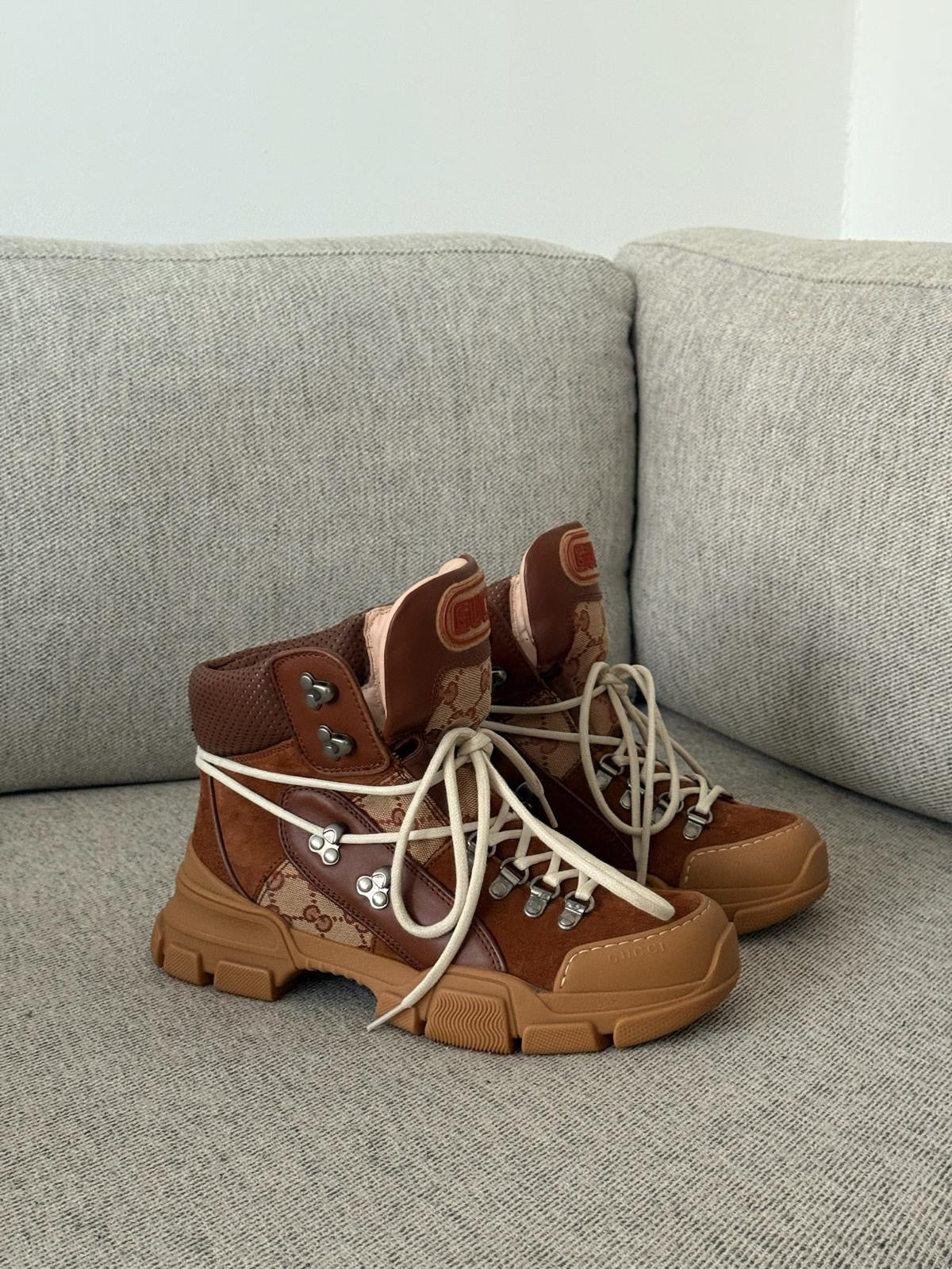 Gucci Flashtrek GG Sneaker boot, Brand New - 39/UK6