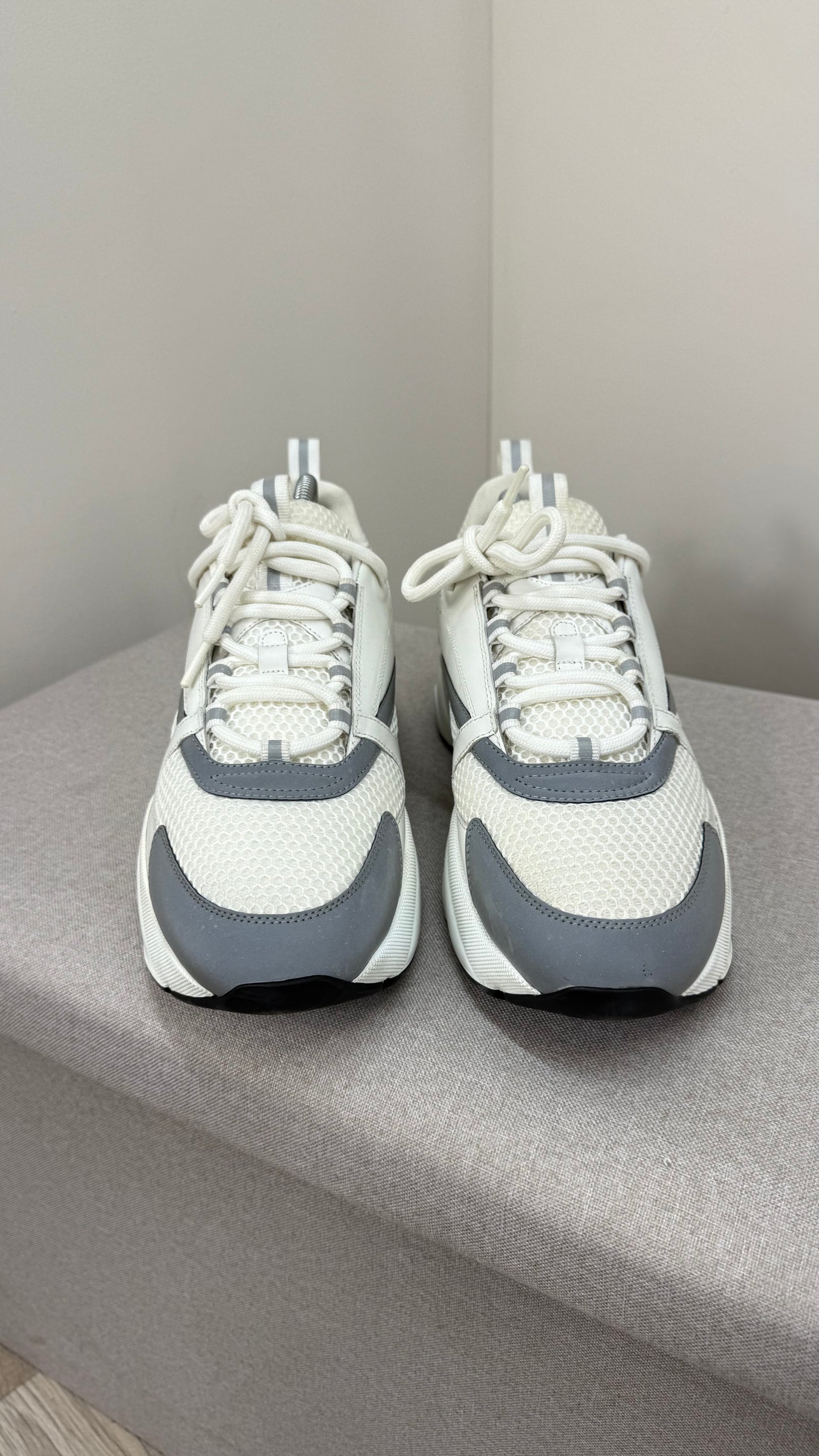 DIOR White B22 Trainers- UK 10