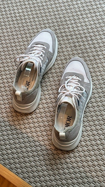 Dior B25 Grey Oblique Runner- UK 9