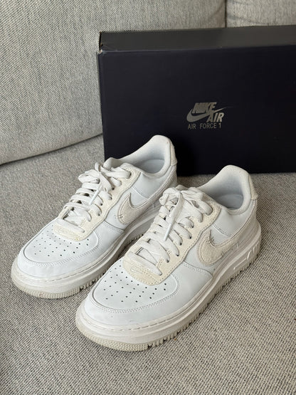 Nike Air Force 1 '07 Luxe Ghost White Trainers - UK 7.5
