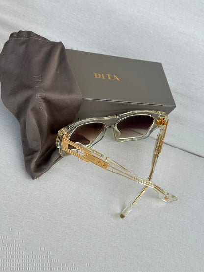 DITA Grandmaster- Seven Rectangular-Frame Acetate Sunglasses