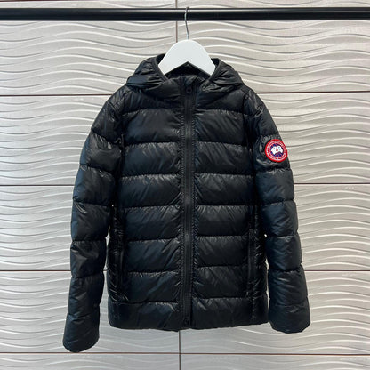 Canada Goose kids black puffer coat - Age 7/8