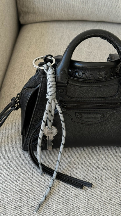 Balenciaga Grey Key Chain - One Size