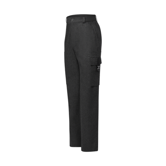 Louis Vuitton Grey Tailored Wool Cargo Trousers , brand new – IT 56