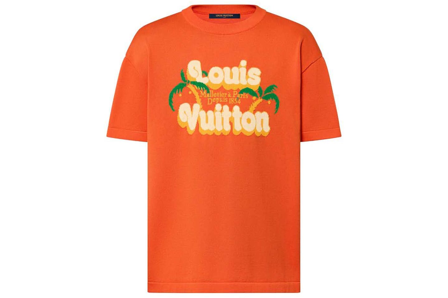 ルイヴィトンLUIS VUITTON レリーフTシャツ（XL）ワインレッド ルイ